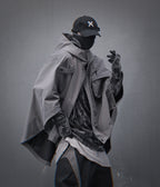 HiJ40 Grey I-Tech Poncho
