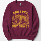 Can I Pet Dat Dawg Owlbear Sweatshirt