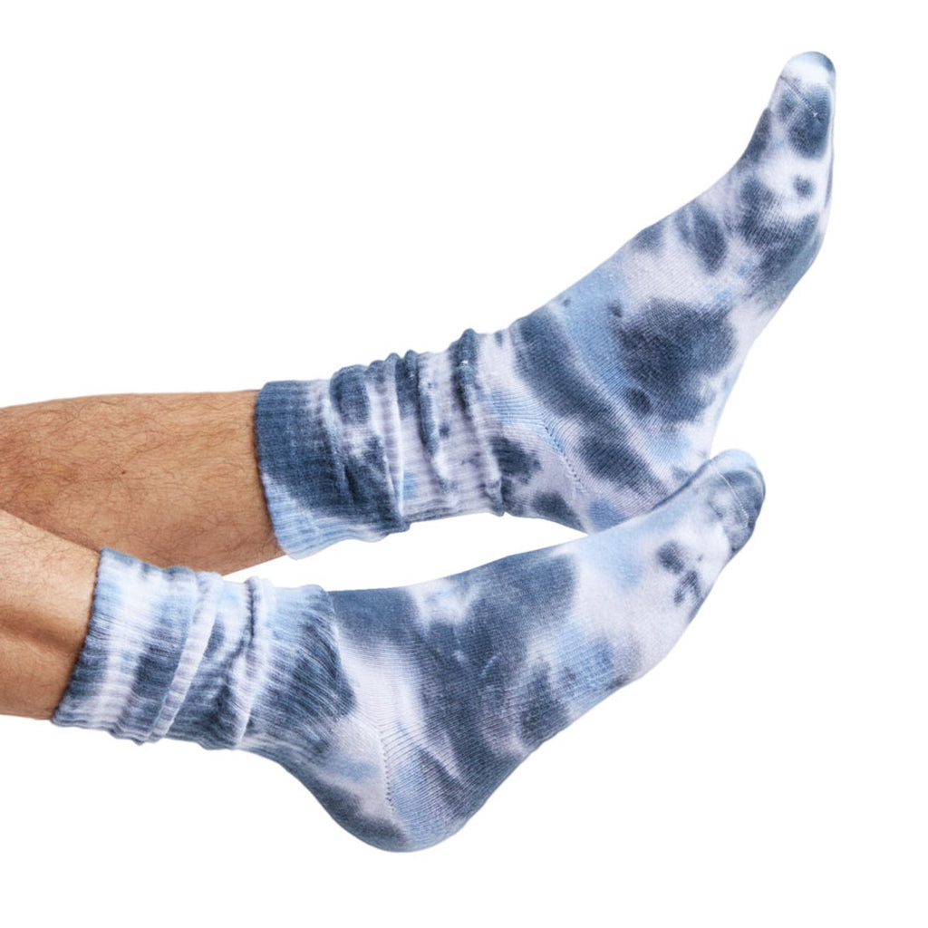 Casual Crew Blue 2 Color Tie-Dye
