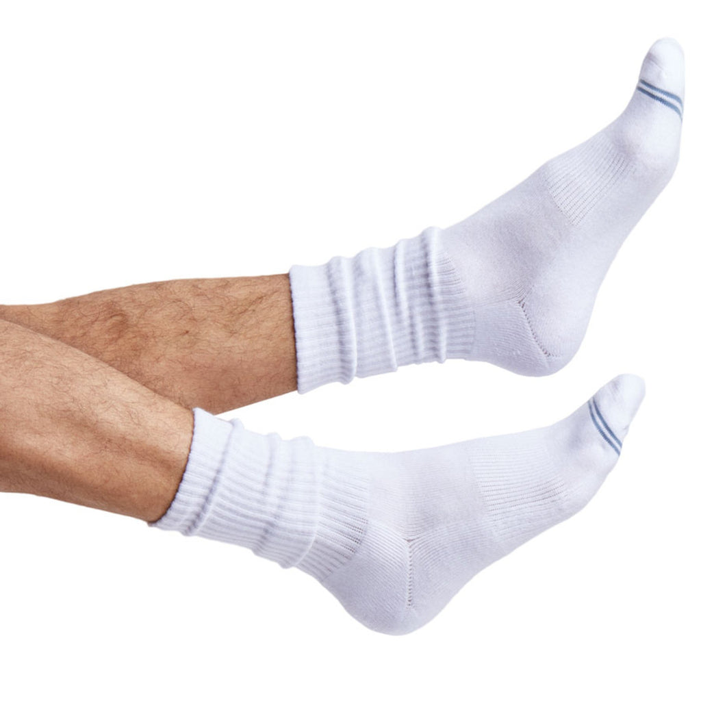 Casual White Crew Socks 3-Pack