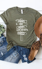 Luxury Avenue Graphic Tee T-Shirt PLUS