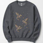 Celestial Dragons and Stars Sweatshirt