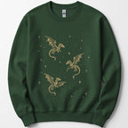 Celestial Dragons and Stars Sweatshirt