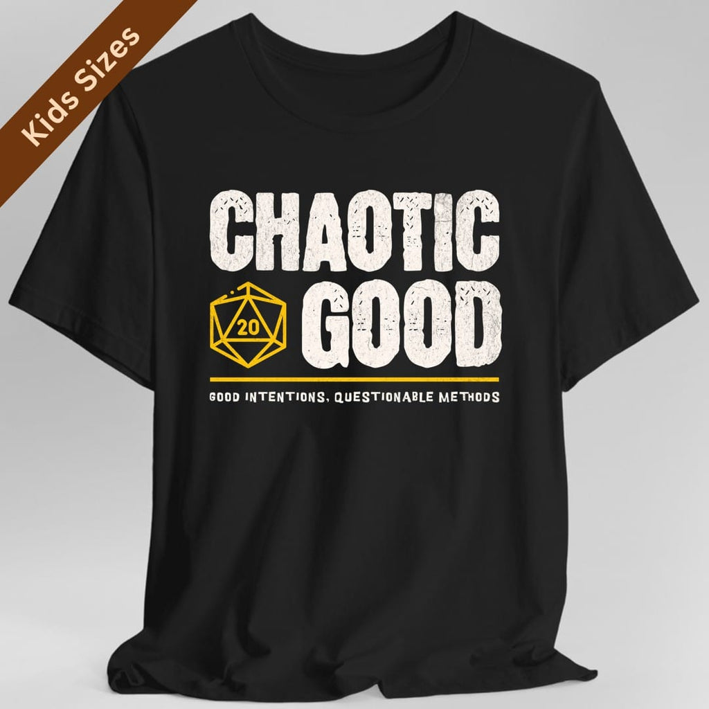 Chaotic Good Shirt - D&D Alignment Kids T-Shirt