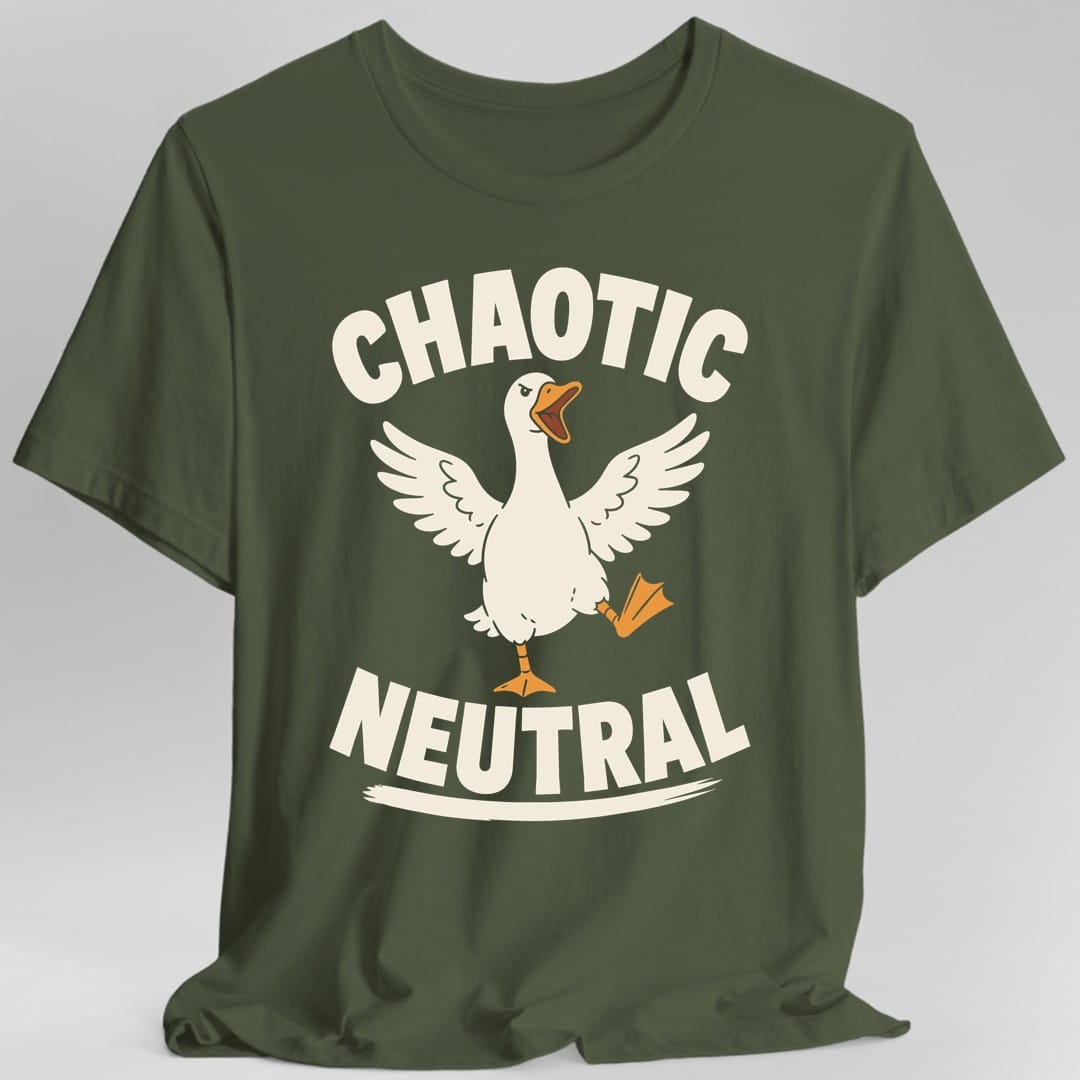 Chaotic Neutral Goose T-Shirt