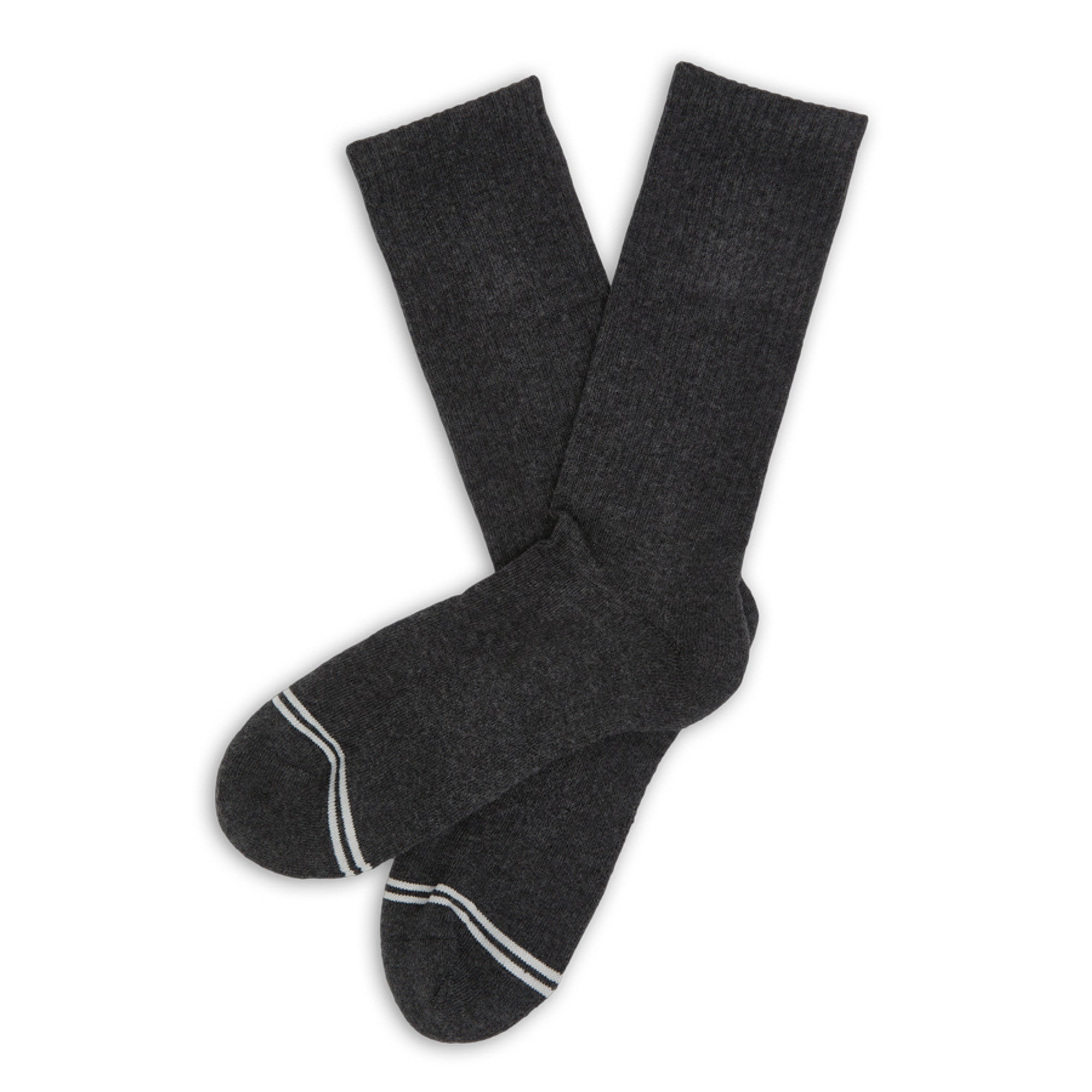 Charcoal Casual Crew Socks