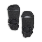 Charcoal Cotton No Show - 6 Pack