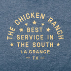 The Chicken Ranch T-Shirt - Navy
