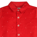 Christmas Carol Red Holiday Boy Shirt