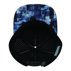 **ADULT** Color Vibes Hat - Flat Bill - Artist Storm - Black / White - Laser Mesh