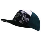 **ADULT** Color Vibes Hat - Flat Bill - Patriots Night - Black / White / Navy - Laser Mesh