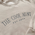 Custom Embroidered Cool Aunt Sweatshirt