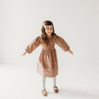 Cord Crush Animal Print Dress | Lavender & Onion Corduroy