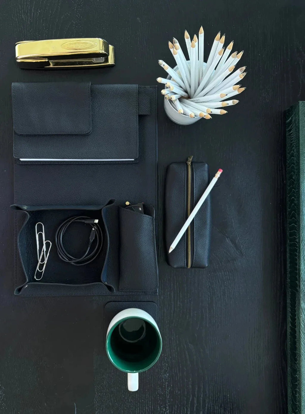 Square Coasters  (Set of 4 with Holder)