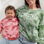 Christmas Crew Tie-Dye Matching Outfits for Family