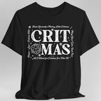 Critmas Word Art D20 T-Shirt