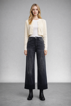 Elodie INSEAM TRANSFORM TUMMY CONTROL HIGH RISE A-LINE WIDE JEANS
