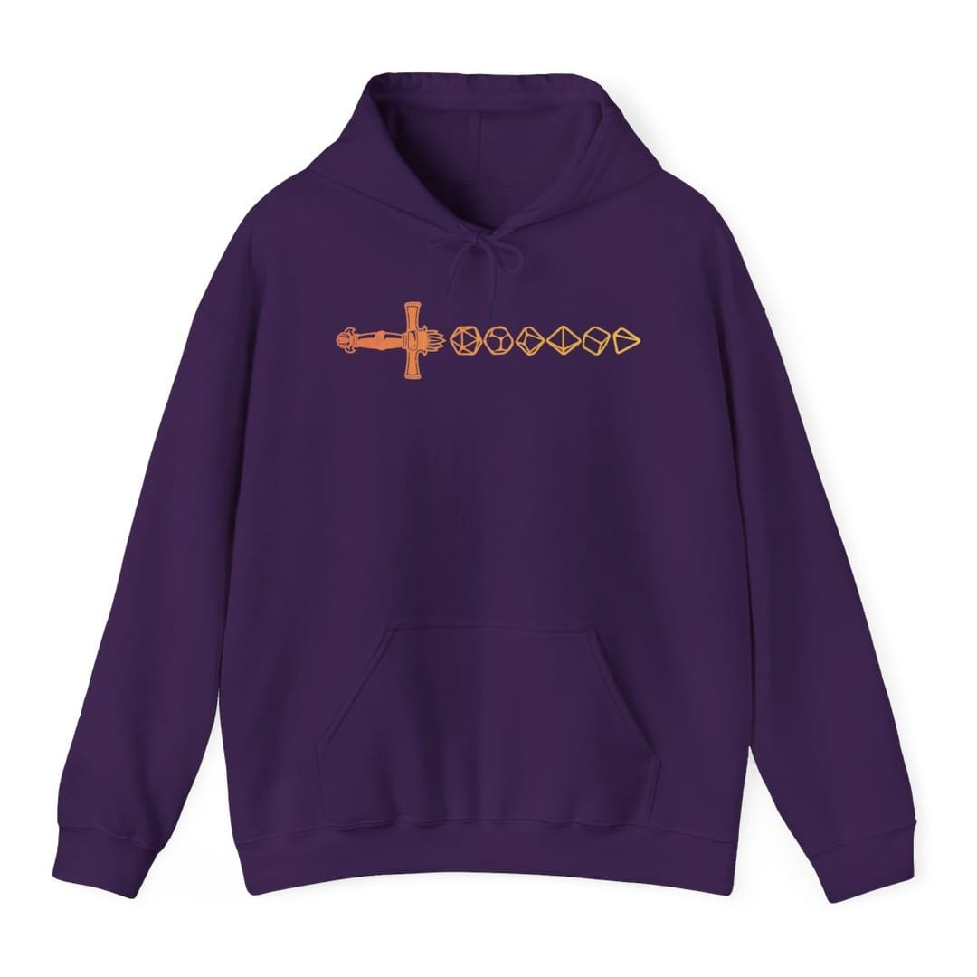 D&D Dice Sword Hoodie