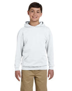 Youth 8 oz NuBlend Fleece Pullover Hooded Sweatshirt - BLAcK - S(D0102H2H79U)