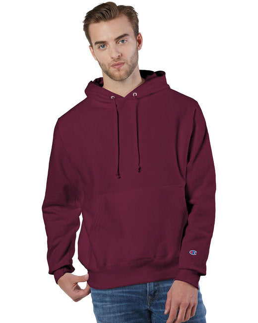 Reverse Weave Pullover Hooded Sweatshirt - OXFORD gRAY - M(D0102H2H7Fg)