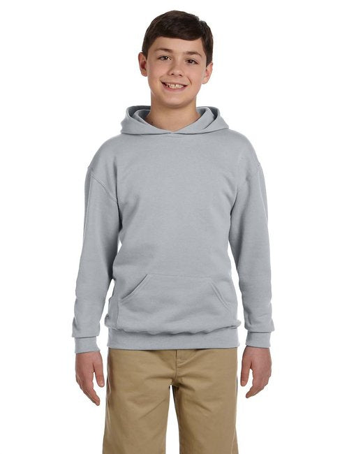 Youth 8 oz NuBlend Fleece Pullover Hooded Sweatshirt - BLAcK - S(D0102H2H7LA)