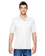 Mens 4 oz cool Dri with Fresh IQ Polo - BLAcK - S(D0102H2HRQ7)