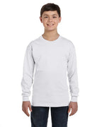 Youth Authentic-T Long-Sleeve T-Shirt - BLAcK - XS(D0102H2HXZA)