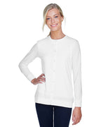 Ladies Perfect FitRibbon cardigan - WHITE - XS(D0102H764TX)