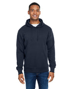 Ripple Fleece Pulllover Hooded Sweatshirt - BLAcK - S(D0102H769T8)