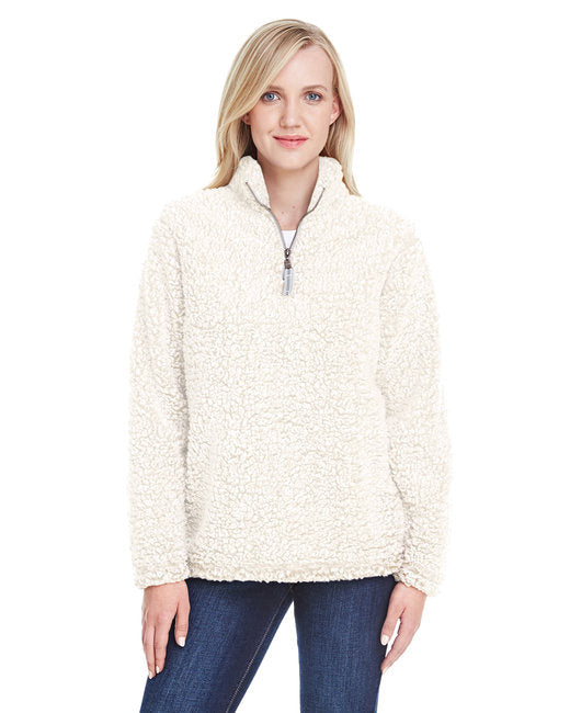Ladies Epic Sherpa 14 Zip - OATMEAL HEATHER - S(D0102H76gX6)