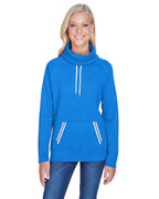 Ladies Relay cowl Neck - ASH - S(D0102H76IE6)
