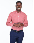 Mens crown Woven collectioningham check - SILVER - S(D0102H76KTT)