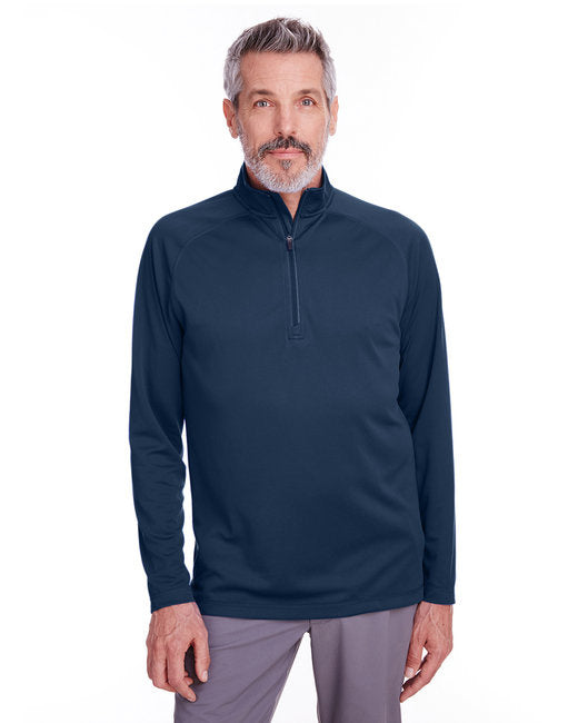 Mens Freestyle Half-Zip Pullover - BLAcK - S(D0102H76L22)