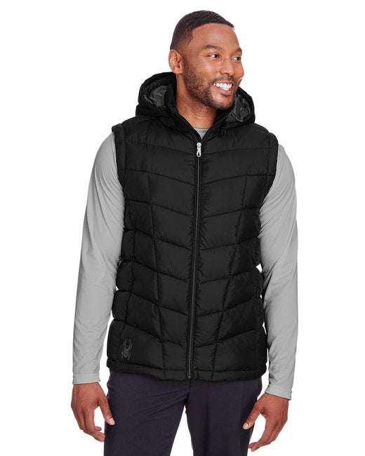 Mens Pelmo Puffer Vest - BLAcK - S(D0102H76LD2)