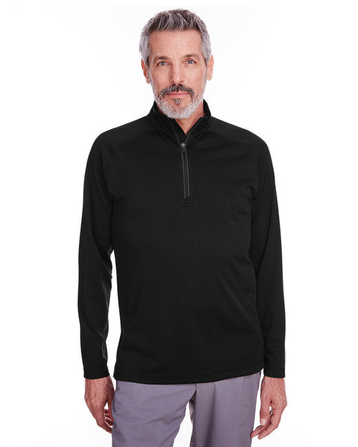 Mens Freestyle Half-Zip Pullover - BLAcK - S(D0102H76Lg8)