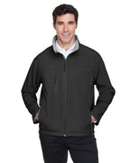 Mens Soft Shell Jacket - cHARcOAL - S(D0102H76MB6)