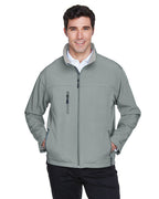 Mens Soft Shell Jacket - cHARcOAL - S(D0102H76Mc8)