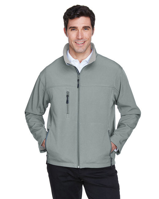 Mens Soft Shell Jacket - cHARcOAL - S(D0102H76MJP)