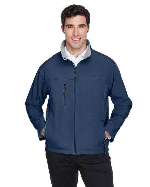 Mens Soft Shell Jacket - cHARcOAL - S(D0102H76ML8)