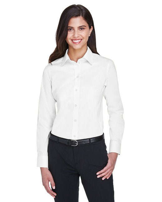 Ladies crown Woven collectionSolid Stretch Twill - BLAcK - XS(D0102H76TH6)