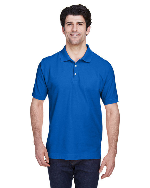 Mens Pima Piqu Short-Sleeve Polo - WHITE - XS(D0102H76UET)