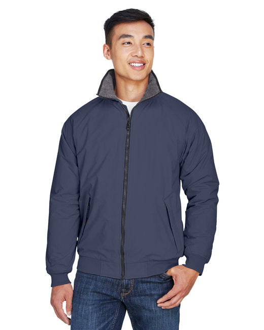 Mens Three-Season classic Jacket - gRAPHITE - 5XL(D0102H76Z16)