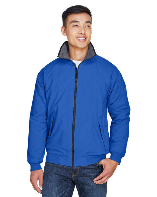 Mens Three-Season classic Jacket - gRAPHITE - 5XL(D0102H76Zc6)