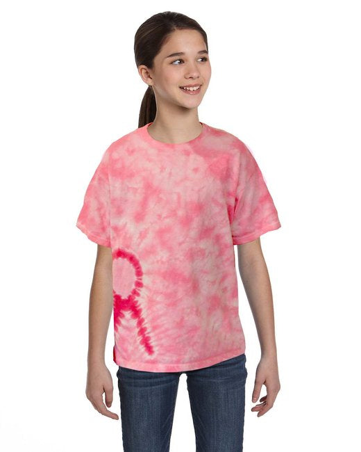 Youth Pink Ribbon T-Shirt - PINK RIBBON - XS(D0102H781MX)