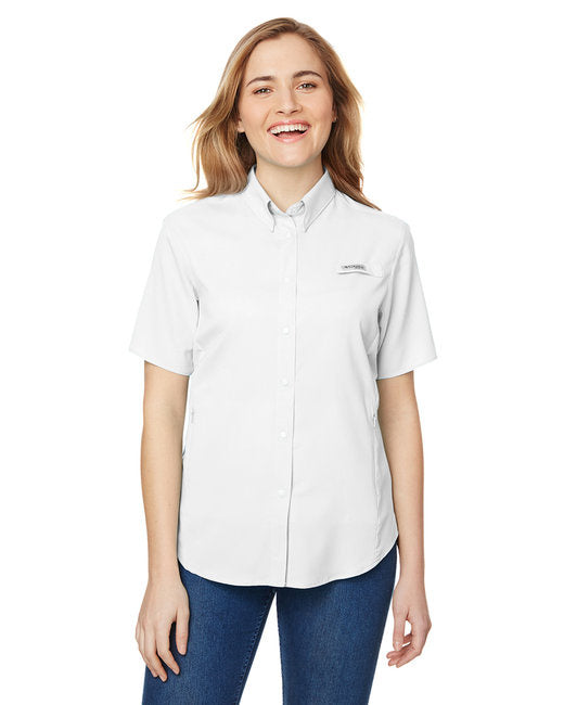 Ladies TamiamiII Short-Sleeve Shirt - WHITE - XS(D0102H785Z2)