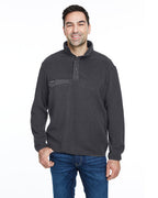 Mens Brooks Sherpa Fleece Pullover - cHARcOAL - S(D0102H786V6)