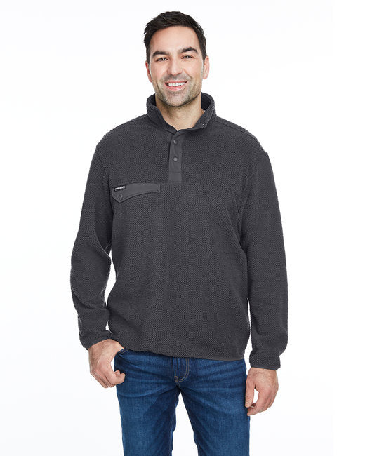 Mens Brooks Sherpa Fleece Pullover - cHARcOAL - S(D0102H786VT)