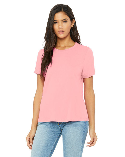 Ladies Relaxed Jersey Short-Sleeve T-Shirt - TEAM PURPLE - S(D0102H789JJ)