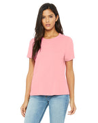 Ladies Relaxed Jersey Short-Sleeve T-Shirt - TEAM PURPLE - S(D0102H789JJ)