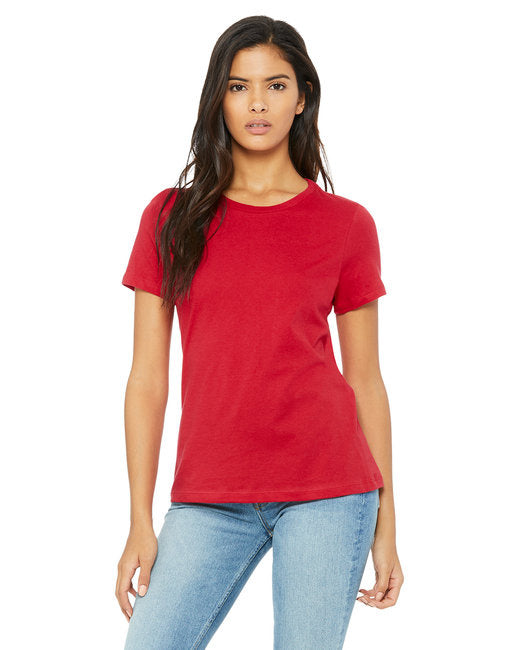 Ladies Relaxed Jersey Short-Sleeve T-Shirt - TEAM PURPLE - S(D0102H789LP)